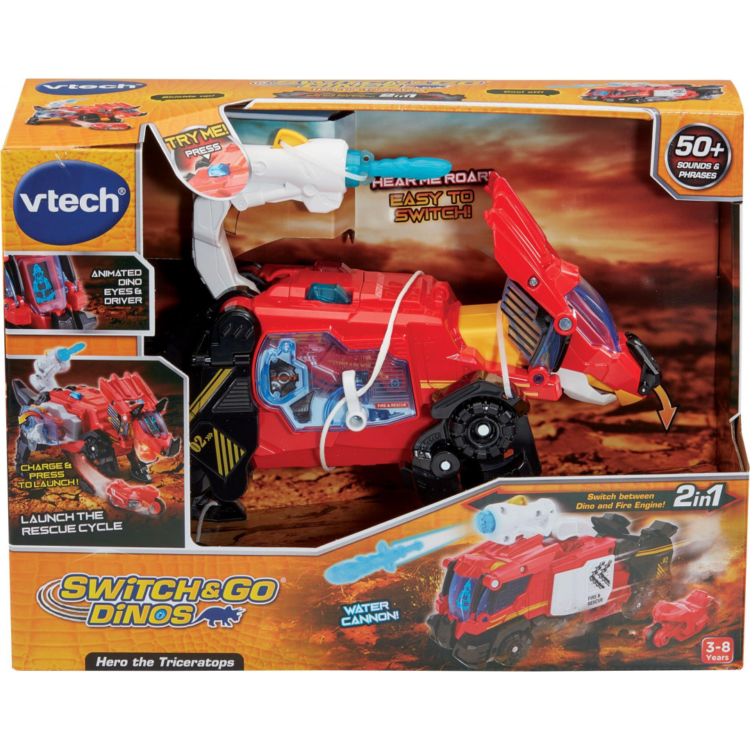 VTech Switch Go Dinos Hero The Triceratops Afterpay