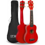 3rd Avenue Soprano Ukulele - Red