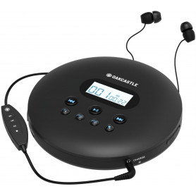 Majority Oakcastle CD100 Bluetooth Portable CD Player - Black