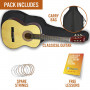 3rd Avenue 3/4 Size Classical Guitar Pack - Natural