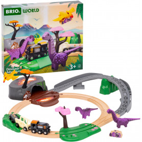 BRIO - Dinosaur Adventure Set 21 pieces