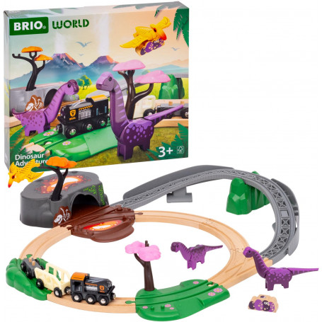 BRIO - Dinosaur Adventure Set 21 pieces