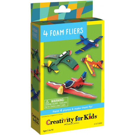 Creativity For Kids- 4 Foam Flyers