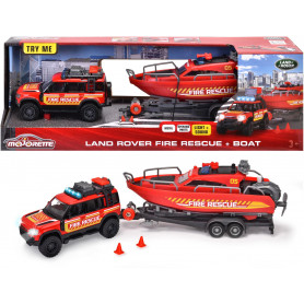 Land Rover Fire Rescue + Boat