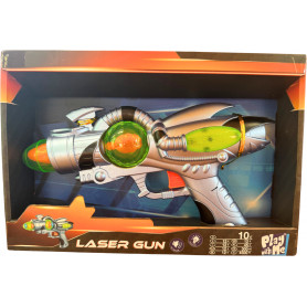 Spinning Space Laser Gun