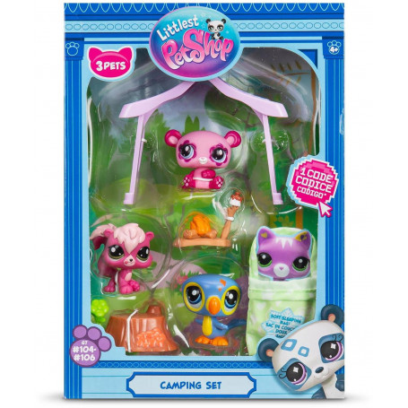 Littlest Pet Shop- Camping Play Pack