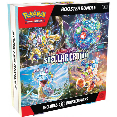 Pokémon TCG Scarlet & Violet 7 Stellar Crown Booster Bundle