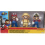 SUPER MARIO ODYSSEY - 4" figurines 3-pack boxset exclusive