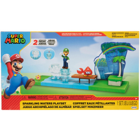 Nintendo Super Mario 2.5" Sparkling Waters Playset