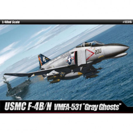 Academy 1/48 USMC F-4B/N VMFA-531 "Gray Ghosts" Phantom