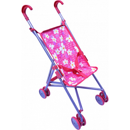 PLAYWORLD DOLL UMBRELLA STROLLER PINK