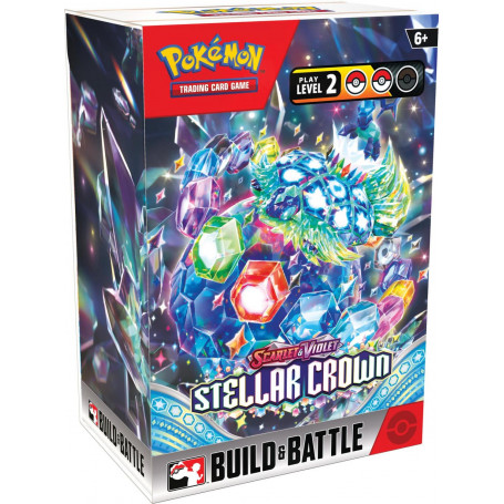 Pokémon TCG Scarlet & Violet 7 Stellar Crown Build & Battle Box