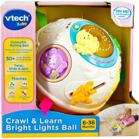 VTECH Crawl & Learn Bright Lights Ball Pink