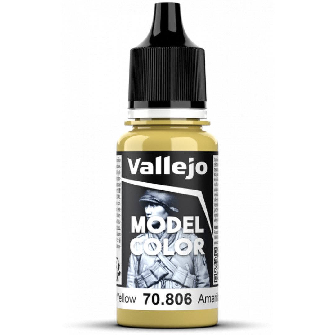 Vallejo 70806 Model Colour German Yellow 17 Ml Acrylic
