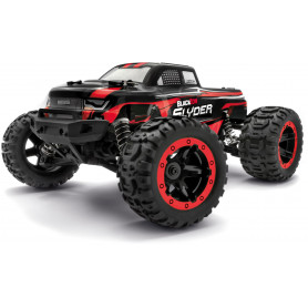 Blackzon Slyder MT 1/16 4WD Electric Monster Truck - Red