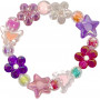 Pink Poppy - Flower Bracelet