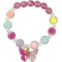 Pink Poppy - Butterfly Bracelet