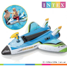 INTEX WATER GUN PLANE RIDE-ON, 2 Colors Asstd