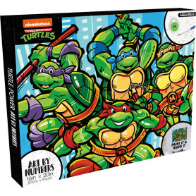 Teenage Mutant Ninja Turtles Art by Numbers