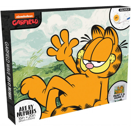 Garfield Art By Numbers