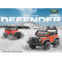 LAND ROVER DEFENDER 12 VOLT RED