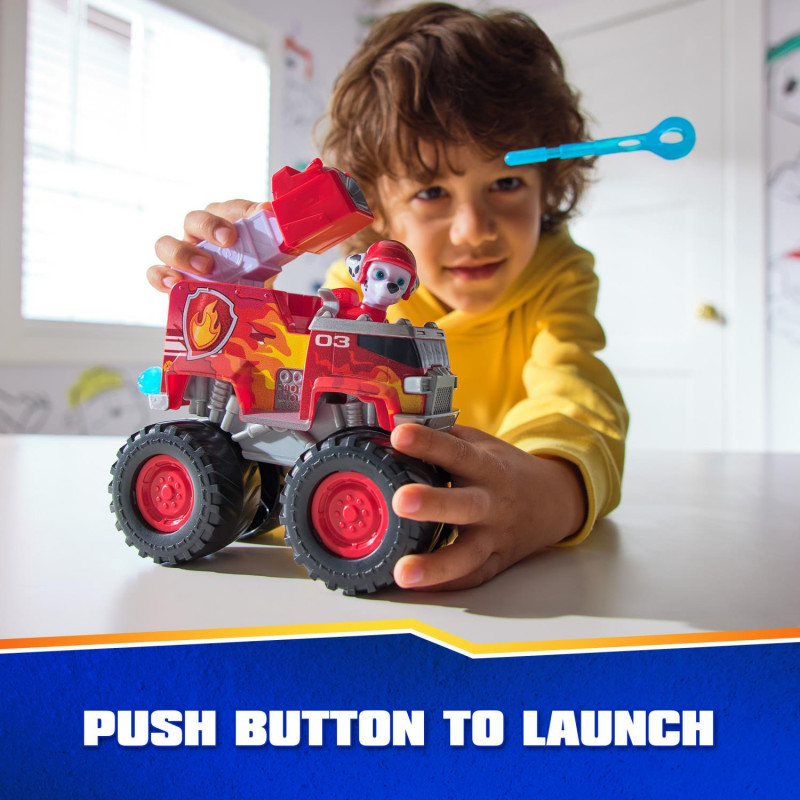 Paw Patrol Rescue Wheels Themed Vehicle Marshall