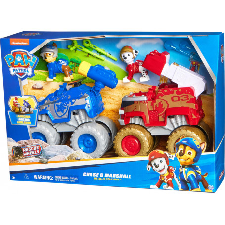 Paw Patrol Rescue Wheels 2Pk (Metallic) Afterpay