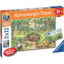 Ravensburger - Animals in the Forest & Meadow 2x12p