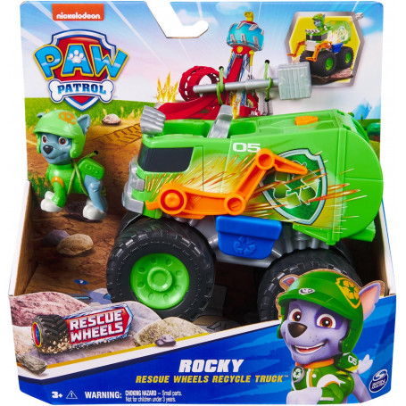 PAW Patrol Rescue Wheels Themed Vehicle - Rocky Solid