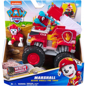 PAW Patrol Rescue Wheels Themed Vehicle - Marshall Solid