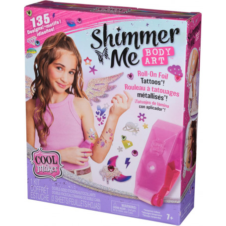 Cool Maker Shimmer Me Body Art Refresh