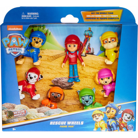 PAW Patrol Rescue Wheels Figure Gift Pack