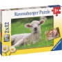 Ravensburger - Farm Animals 2x12p