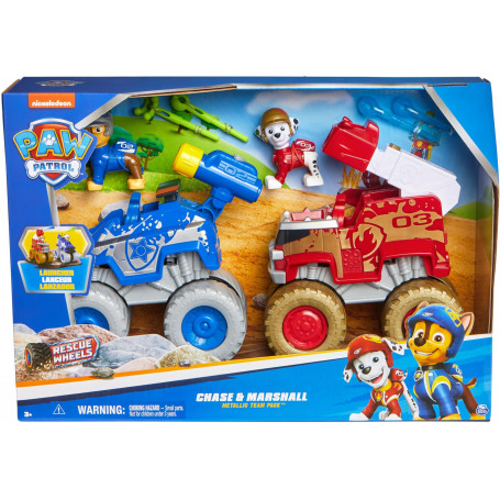 PAW Patrol Rescue Wheels 2pk (Metallic)