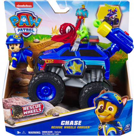 PAW Patrol Rescue Wheels Themed Vehicle - Chase Solid