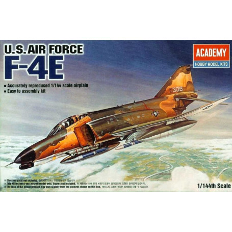 Academy 12605 1/144 F-4E Phantom II Plastic Model Kit