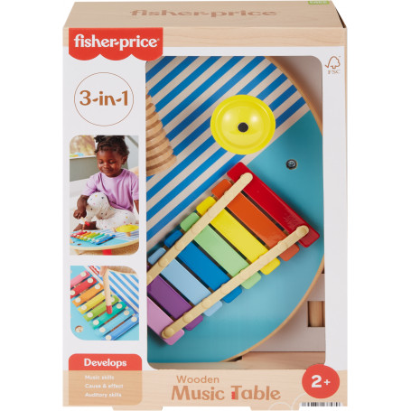 Fisher Price Wood Music Table