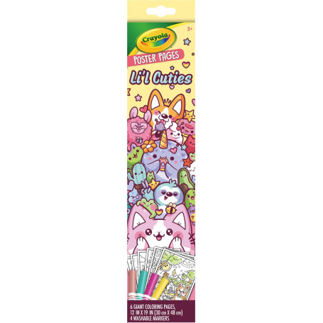 Crayola Poster Pages  - Li'l Cuties