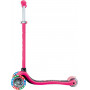 Globber Primo V2 scooter with Lights and Griptape - Fuchsia/ Pastel Pink