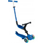 Globber GO UP ACTIVE with Lights - Navy Blue/ Dark Blue