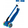 Globber GO UP ACTIVE with Lights - Navy Blue/ Dark Blue