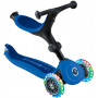 Globber GO UP ACTIVE with Lights - Navy Blue/ Dark Blue