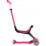 Globber GO UP ACTIVE with Lights - Fuchsia/ Dark Pink