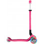 Globber GO UP ACTIVE with Lights - Fuchsia/ Dark Pink