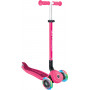 Globber GO UP ACTIVE with Lights - Fuchsia/ Dark Pink