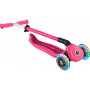 Globber GO UP ACTIVE with Lights - Fuchsia/ Dark Pink