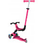 Globber GO UP ACTIVE with Lights - Fuchsia/ Dark Pink