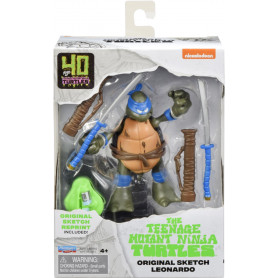 40Th Anniversary Original Sketch Turtle Figure 4-Pack Bundle