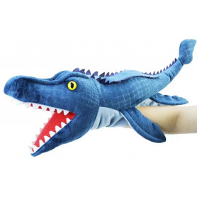 Johnco - Plush Hand Puppet - Mosasaurus