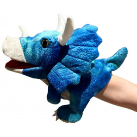 Johnco - Plush Hand Puppet - Stegosaurus